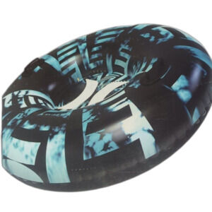 Hurley Aqua & Black Snow Tube / Pool Float - 45 Inches (New)